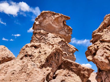 En üst durak Atacama Çölü, Şili. Göz kamaştırıcı manzaralar