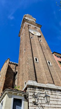 En üst durak Venedik, İtalya. Tarihi Binalara Bağlı Kanallar Ağı