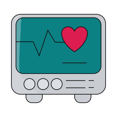 Bu araç kalp basıncını ölçmek için kullanılır, monitörde kalp görüntülerini görebilirsiniz..