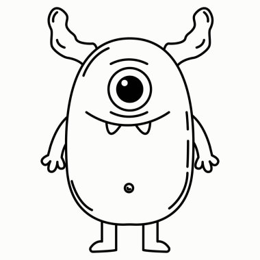 Kıvrık Boynuzlu Kiklops Göbek Deliği ve Sivri dişli