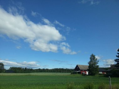 Bir evin dışında kurutma Çamaşırhane