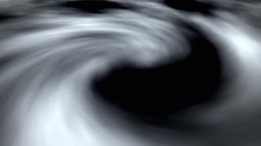 Fırtınanın gözü, fırtına bulutları dönüşüyor. 4k kusursuz döngü canlandırması