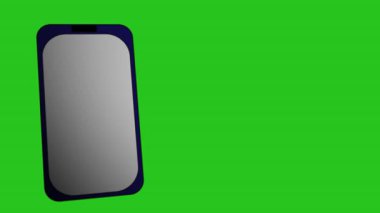 Smartphone 'da Doktor Destek Bildirisi ile Sağlık Uygulaması Yükleme Ekranı. Krom Anahtar Arkaplanı ve 4k Video Çözünürlüğü