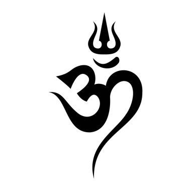 Om sembolü, om simgesi, Om kaligrafi