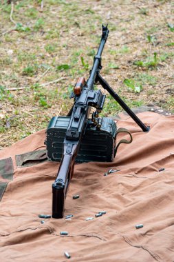 Sovyet yapımı PK makineli tüfek. 