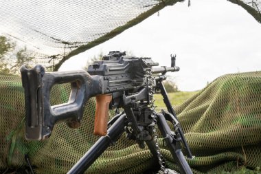 Sovyet yapımı PK makineli tüfek. 