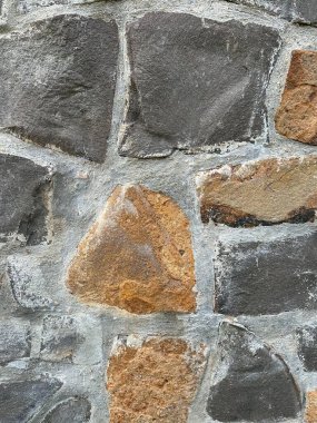 Eski taş duvar arkaplan dokusunu kapat