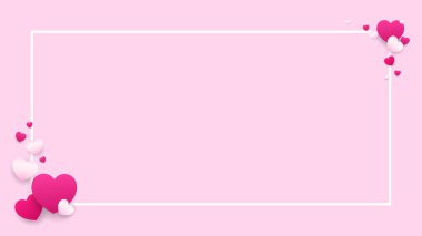 Soyut Aşk Arkaplanı. Aşk Arkaplanı Tasarımı. Modern Pembe Aşk geçmişi. Sevgililer Günü Posteri Arkaplanı