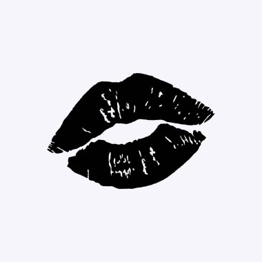 Lips Icons. Lips icon simple sign. Lips icon image. Lips icon design illustration. Lips print. mouth lips. 