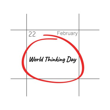 Dünya Düşünme Günü, 22 Şubat - Takvim tarihi.