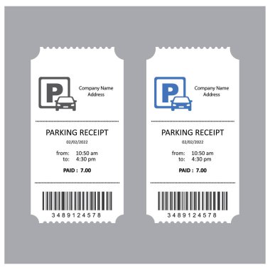 Park cezaları. Düz illüstrasyon, vektör, simge.