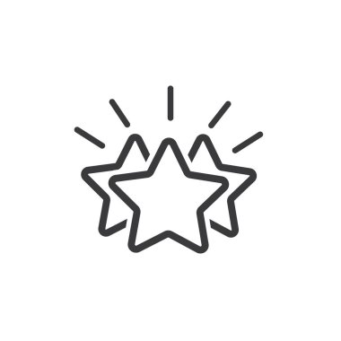 İyi kalite ve en iyi not için üç yıldızlı sembol.