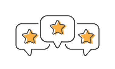İnceleme veya geri bildirim için üç yıldız konuşma balonu simgesi kullan.