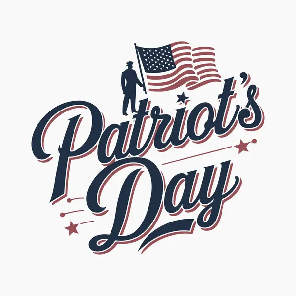 Vatanseverlik Günü siluet vektör çizimi beyaz arkaplanlı