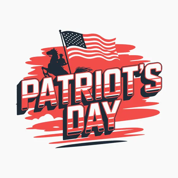 Vatanseverlik Günü siluet vektör çizimi beyaz arkaplanlı