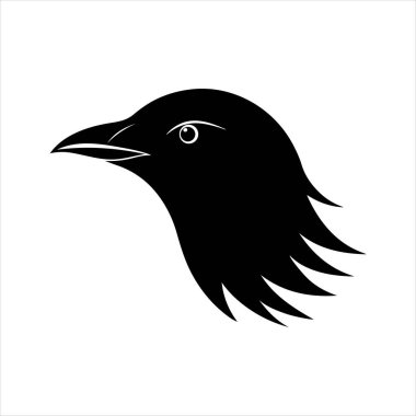 Avrupa sığırcık hattı sanat silueti vektör sanat illüstrasyonu