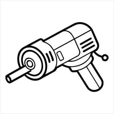 açıcı güç aracı siluet vektör illüstrasyonuName