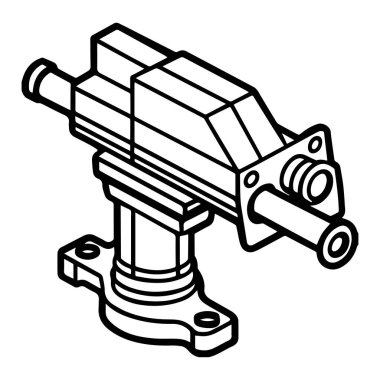bank mengenesi siluet vektör illüstrasyonuName