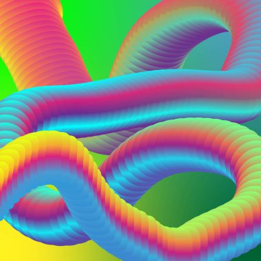 Duvarınızı süsleyecek ya da ekranınız için bir arkaplan olacak modern bir çizim