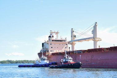 Toronto, Ontario, Kanada - 4 Haziran 2022: Federal Barents kargo gemisi