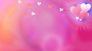Sevgiliye arka plan, vektör çizim