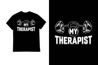 Spor tişörtü desenli spor yapıyorum.