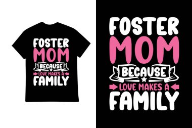 Tişört için uluslararası anneler günü tasarımı