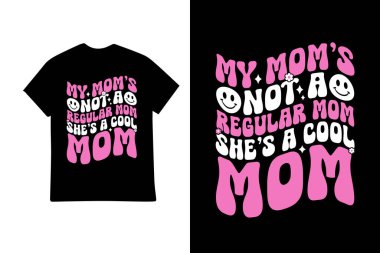 Tişört için uluslararası anneler günü tasarımı