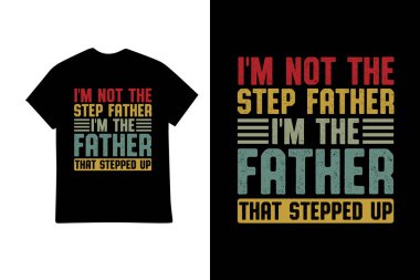 Babalar Günü tişört tasarımı tipografi çizimi 