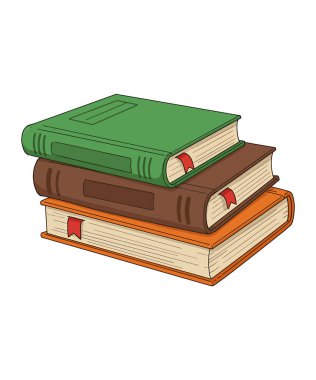 kitap vektör resimleme grafiği