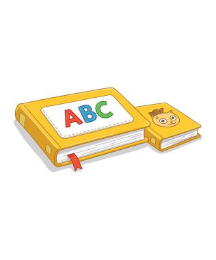 kitap vektör resimleme grafiği