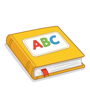 kitap vektör resimleme grafiği