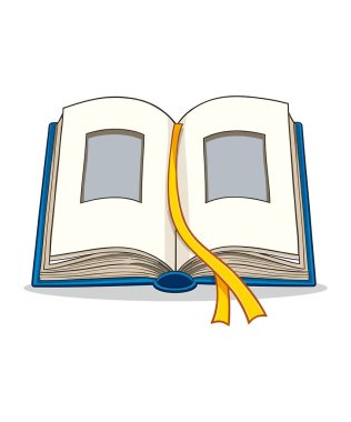 kitap vektör resimleme grafiği