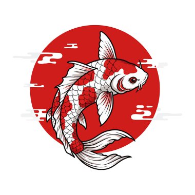 balık çizim vektörü grafiği