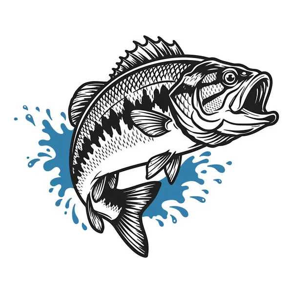 balık çizim vektörü grafiği