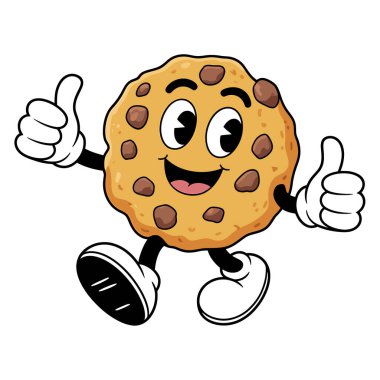 Çerez vektörü sanat çizimi grafiği