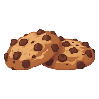 Çerez vektörü sanat çizimi grafiği