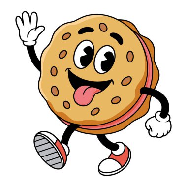 Çerez vektörü sanat çizimi grafiği