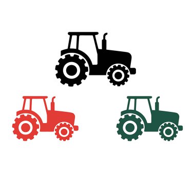 El çizimi traktör silueti çizimi