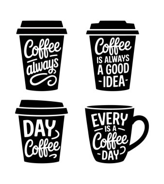 kahve vektörü resimleme grafiği