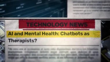 Al ve Ruh Sağlığı Chatbotları: Terapistlerin Gazete Başlığı