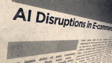 E-ticaret Lojistik Manşet Gazetesi Başlığında YZ Bozuklukları