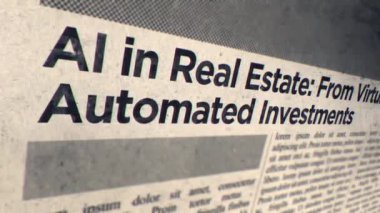 Sanal Turlardan Otomatik Yatırımlara kadar Gayrimenkul Gazetesi Başlığı