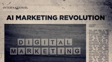 Al Marketing Devrim Başlığı Gazete Başlığı Biçiminde