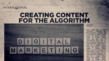 Gazete başlığı biçiminde Algoritma Başlığı için İçerik Oluşturuluyor