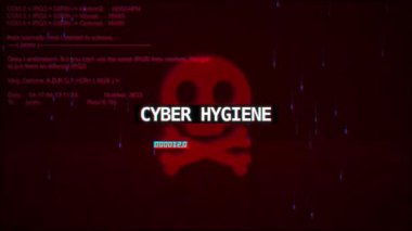Arkaplan hackleme konusunda Siber Hijyen Uyarı Metni