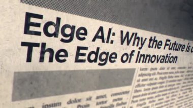 Edge Al Why The Future is on the Edge of Innovation Manşet Gazetesi Başlığı