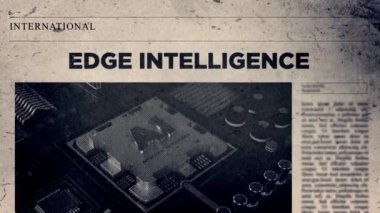 Gazete başlığındaki Kenarlık Zeka Başlığı Biçimi