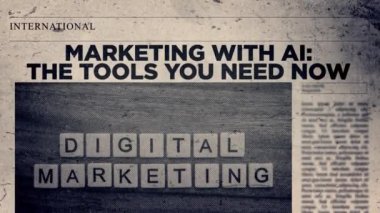  AI ile Pazarlama İhtiyacınız olan Araçlar Şimdi Gazete Başlığı Stili