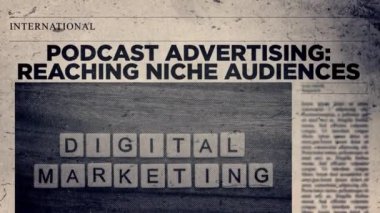 Podcast Reklamcılık Erişilen Niche Seyircileri Başlığı Gazete Başlığı Biçiminde